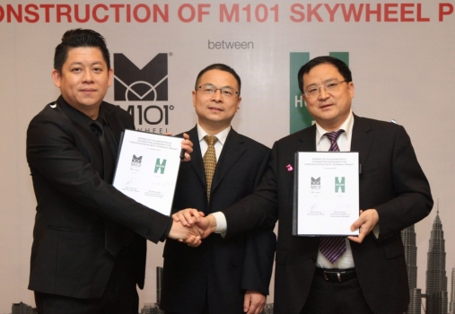 Chinese developer Huashi to build RM1.8bil M101 Skywheel